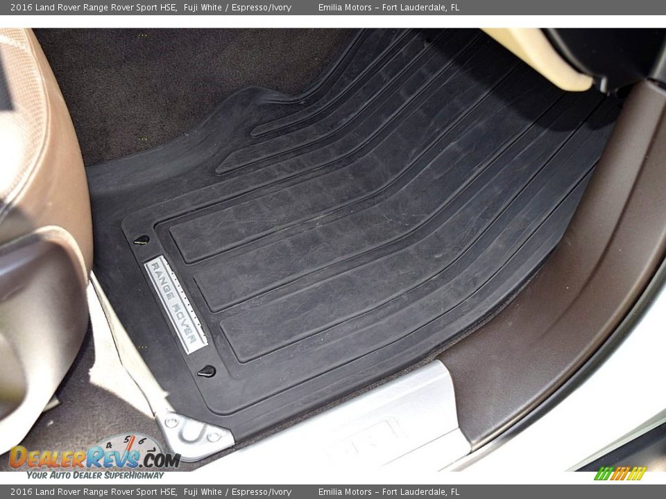 2016 Land Rover Range Rover Sport HSE Fuji White / Espresso/Ivory Photo #35