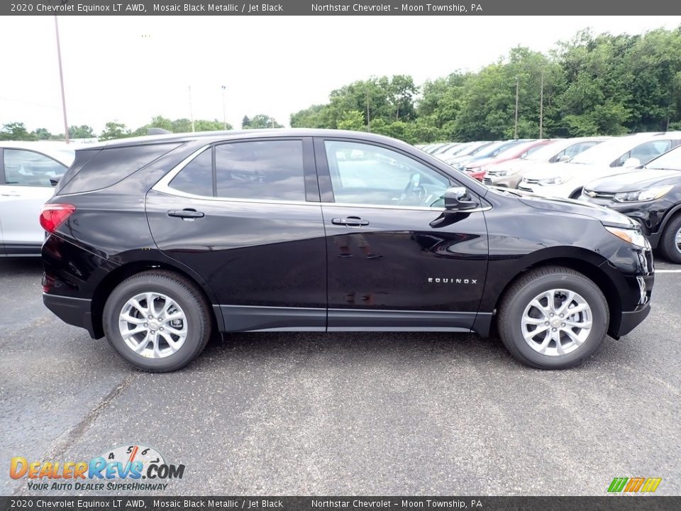 2020 Chevrolet Equinox LT AWD Mosaic Black Metallic / Jet Black Photo #7