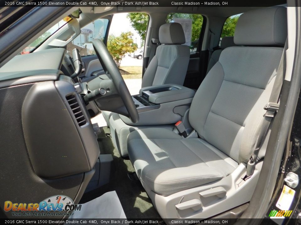 Front Seat of 2016 GMC Sierra 1500 Elevation Double Cab 4WD Photo #2