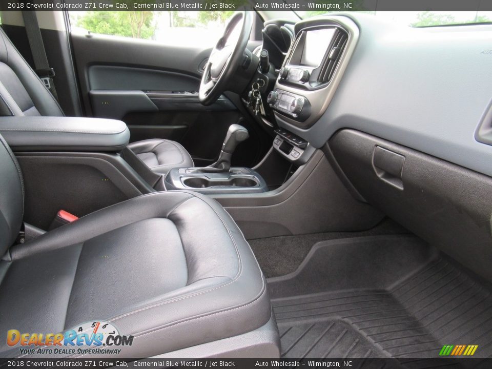 2018 Chevrolet Colorado Z71 Crew Cab Centennial Blue Metallic / Jet Black Photo #12