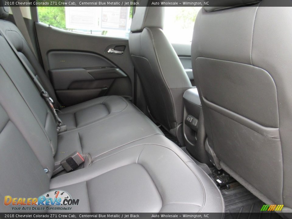 2018 Chevrolet Colorado Z71 Crew Cab Centennial Blue Metallic / Jet Black Photo #13