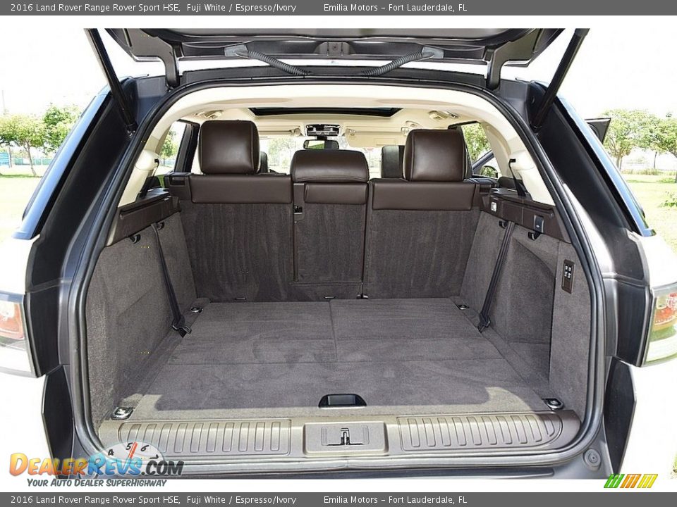 2016 Land Rover Range Rover Sport HSE Fuji White / Espresso/Ivory Photo #41