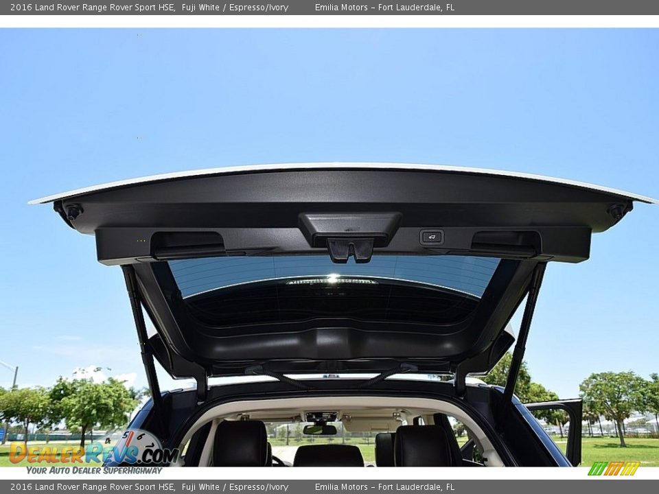 2016 Land Rover Range Rover Sport HSE Fuji White / Espresso/Ivory Photo #42