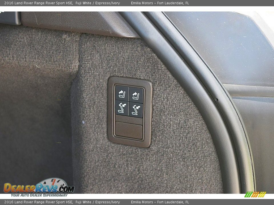 2016 Land Rover Range Rover Sport HSE Fuji White / Espresso/Ivory Photo #44