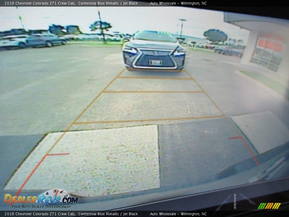 2018 Chevrolet Colorado Z71 Crew Cab Centennial Blue Metallic / Jet Black Photo #18