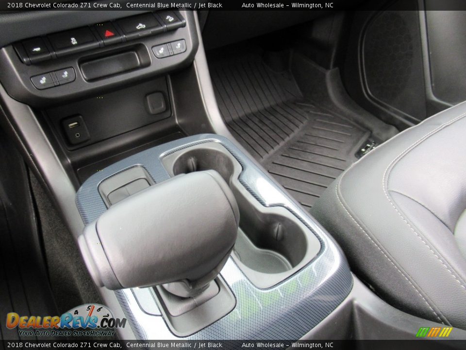 2018 Chevrolet Colorado Z71 Crew Cab Centennial Blue Metallic / Jet Black Photo #19