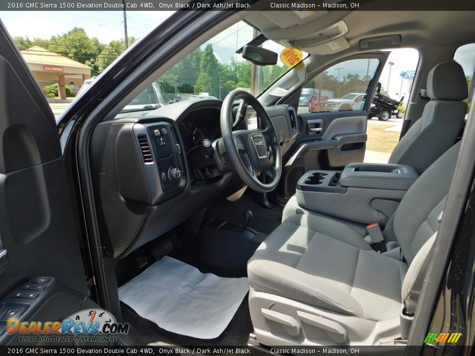 Front Seat of 2016 GMC Sierra 1500 Elevation Double Cab 4WD Photo #13