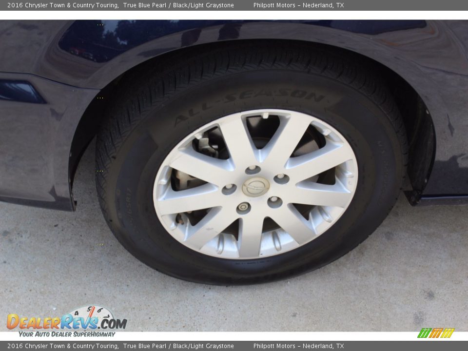 2016 Chrysler Town & Country Touring True Blue Pearl / Black/Light Graystone Photo #5