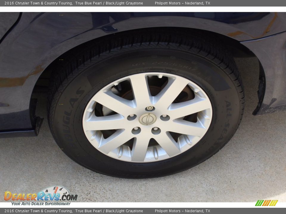 2016 Chrysler Town & Country Touring True Blue Pearl / Black/Light Graystone Photo #6