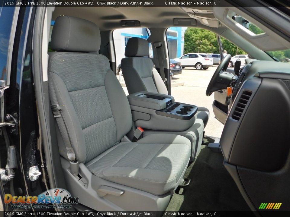 Front Seat of 2016 GMC Sierra 1500 Elevation Double Cab 4WD Photo #20