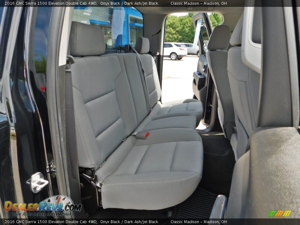 Rear Seat of 2016 GMC Sierra 1500 Elevation Double Cab 4WD Photo #21