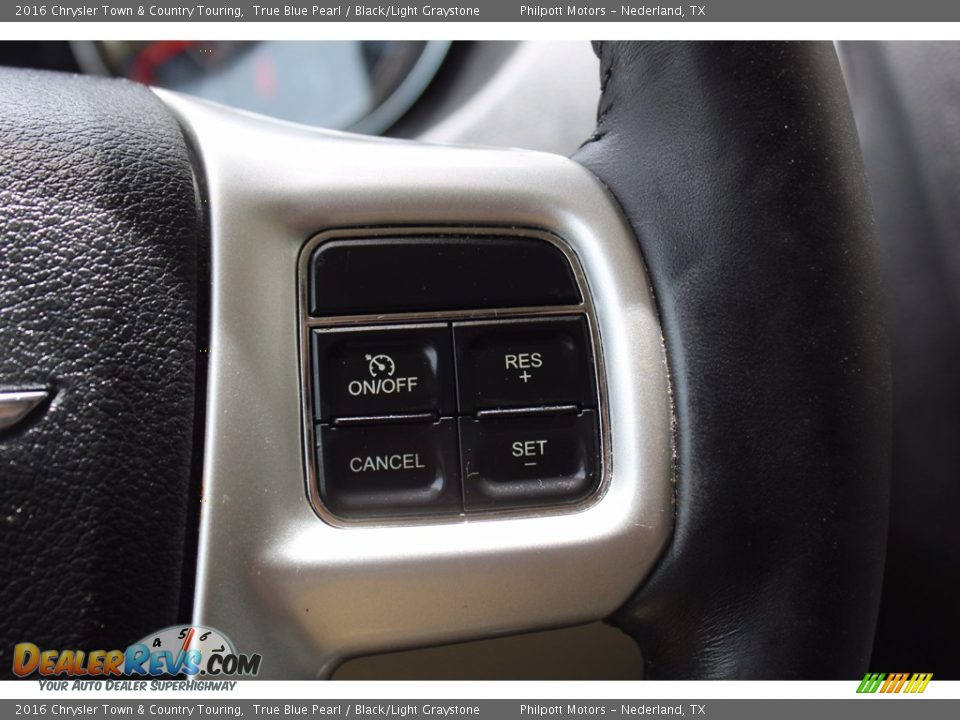 2016 Chrysler Town & Country Touring True Blue Pearl / Black/Light Graystone Photo #17