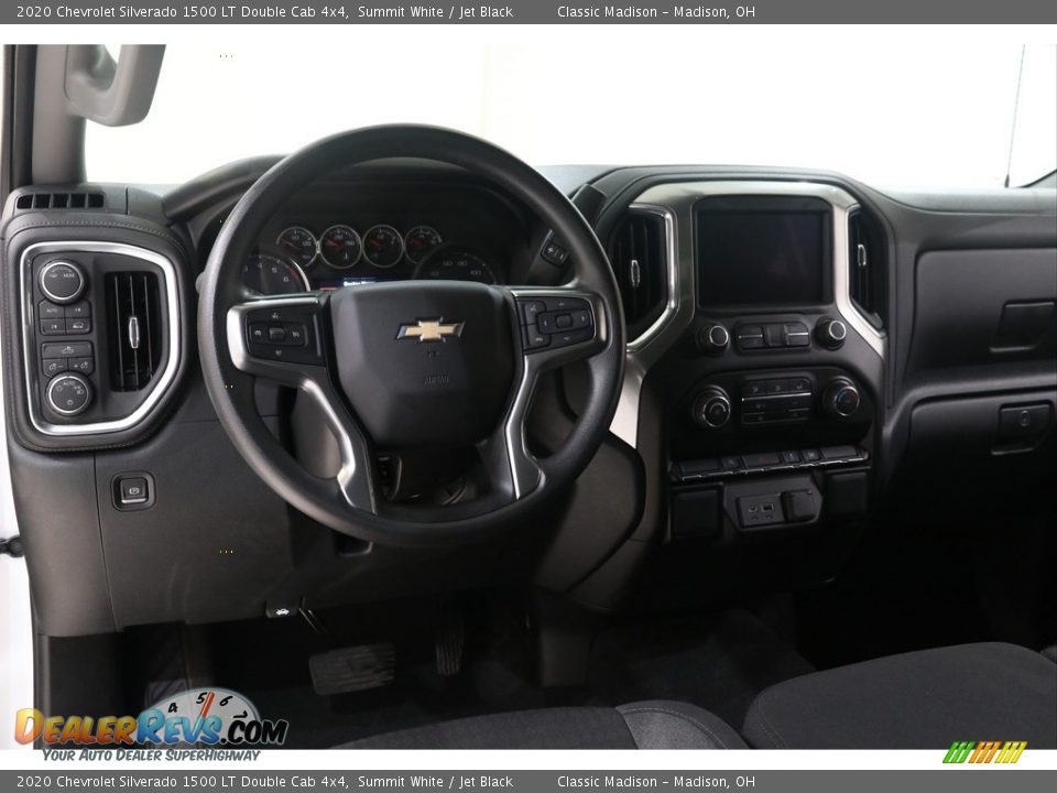 2020 Chevrolet Silverado 1500 LT Double Cab 4x4 Summit White / Jet Black Photo #7