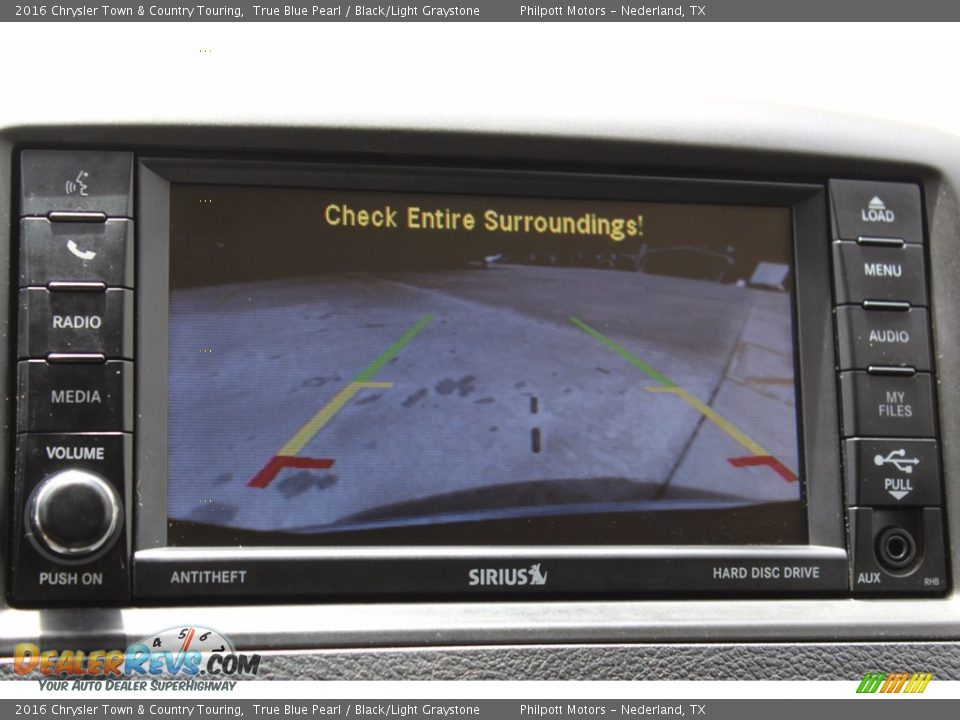 2016 Chrysler Town & Country Touring True Blue Pearl / Black/Light Graystone Photo #22