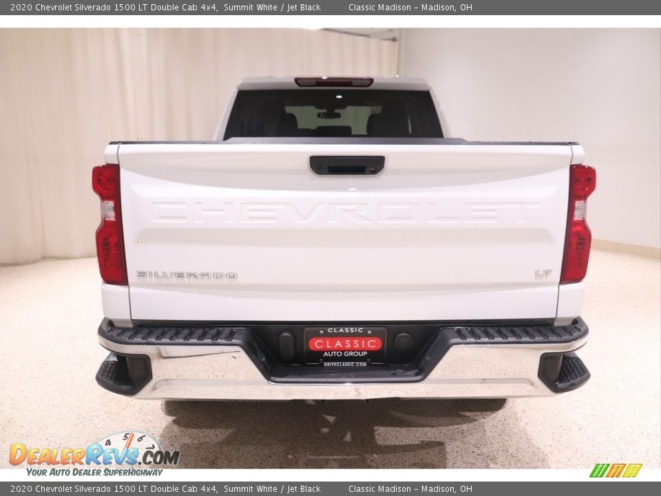 2020 Chevrolet Silverado 1500 LT Double Cab 4x4 Summit White / Jet Black Photo #18