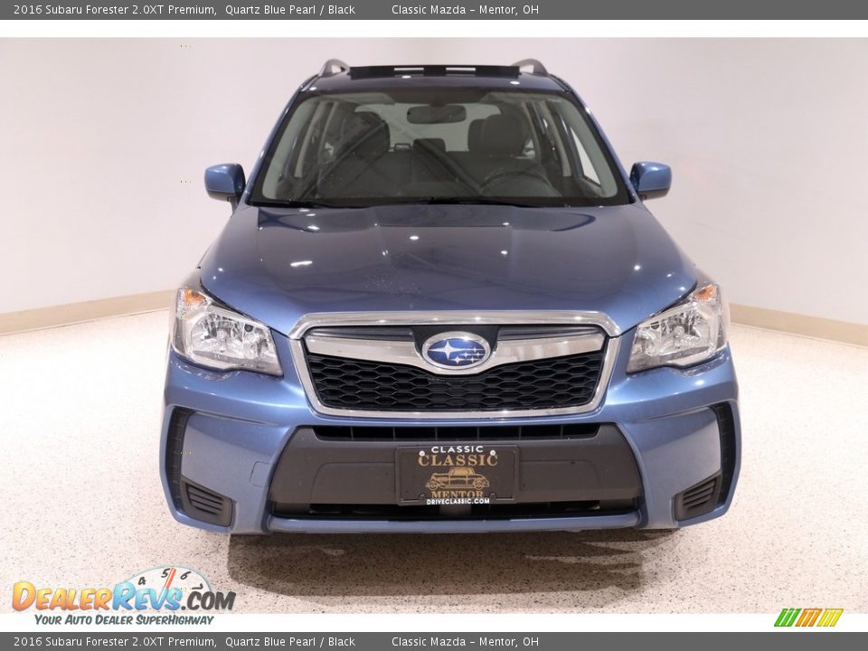 2016 Subaru Forester 2.0XT Premium Quartz Blue Pearl / Black Photo #2