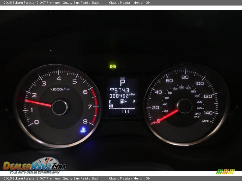 2016 Subaru Forester 2.0XT Premium Gauges Photo #7