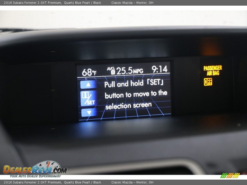 Controls of 2016 Subaru Forester 2.0XT Premium Photo #8