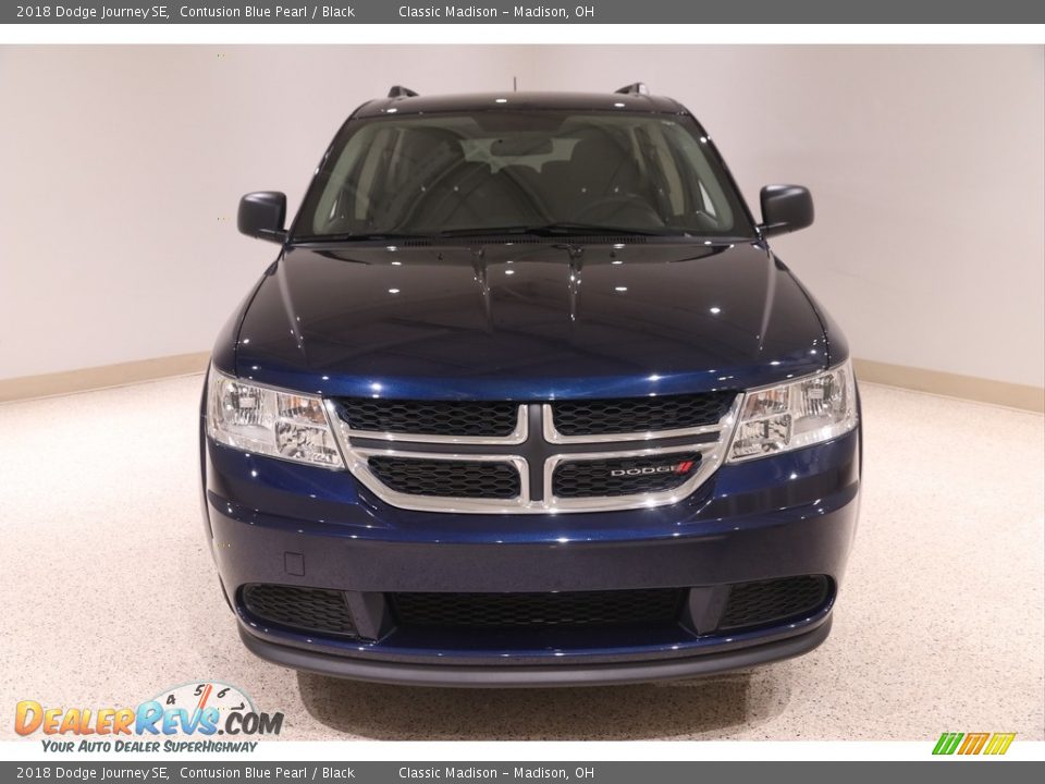 2018 Dodge Journey SE Contusion Blue Pearl / Black Photo #2