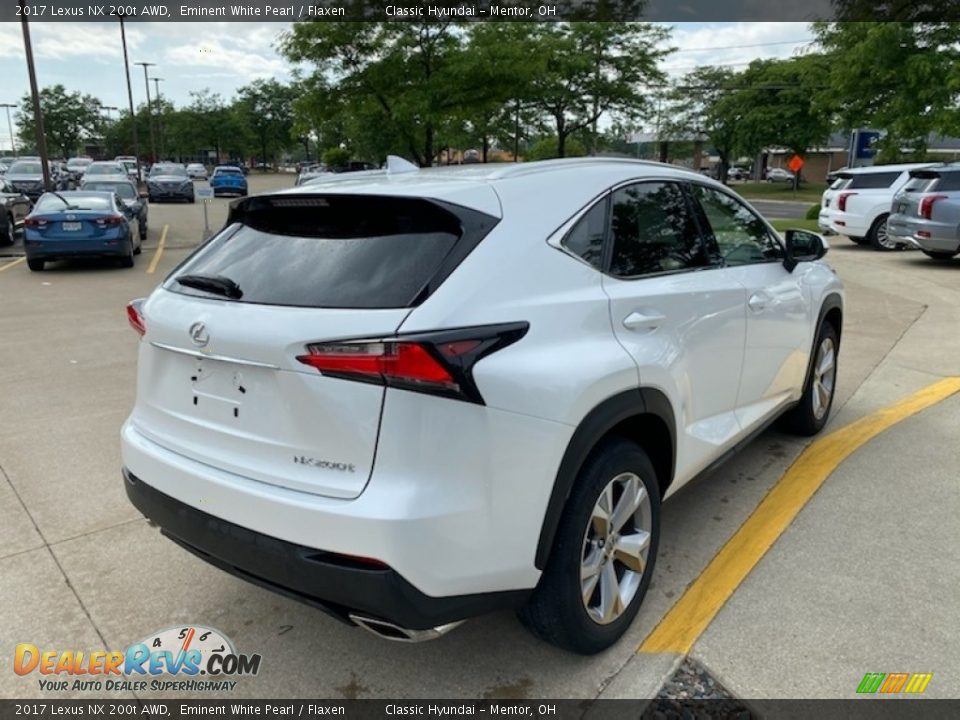 2017 Lexus NX 200t AWD Eminent White Pearl / Flaxen Photo #2