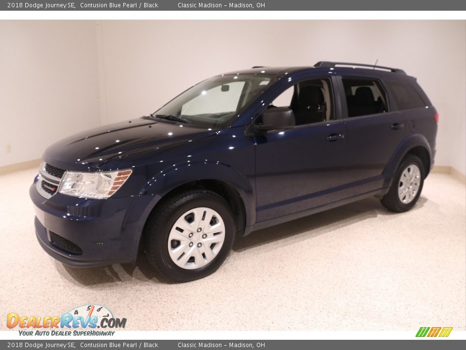 2018 Dodge Journey SE Contusion Blue Pearl / Black Photo #3