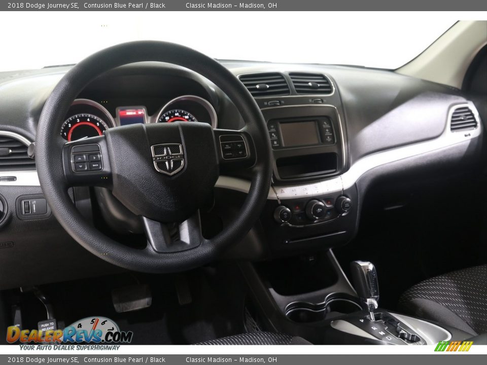 2018 Dodge Journey SE Contusion Blue Pearl / Black Photo #6