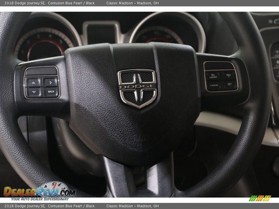 2018 Dodge Journey SE Contusion Blue Pearl / Black Photo #7