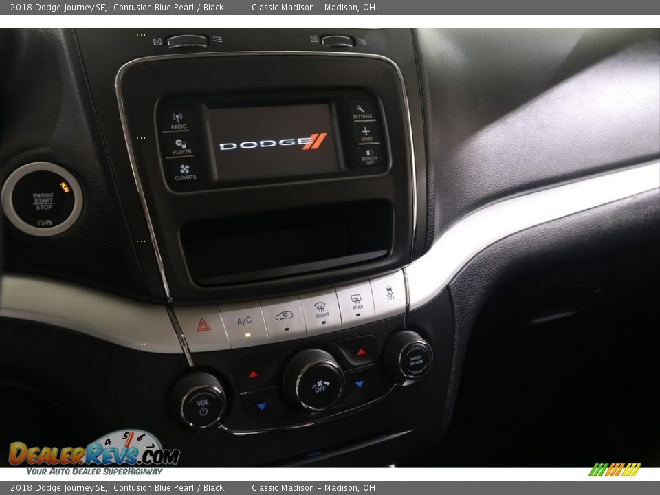 2018 Dodge Journey SE Contusion Blue Pearl / Black Photo #9