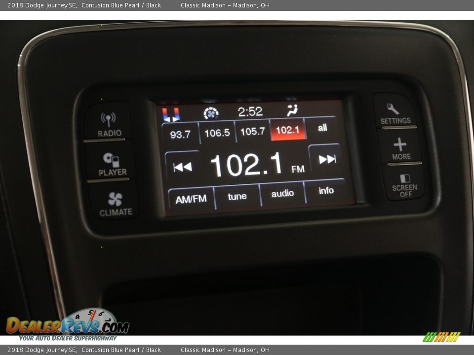 2018 Dodge Journey SE Contusion Blue Pearl / Black Photo #10