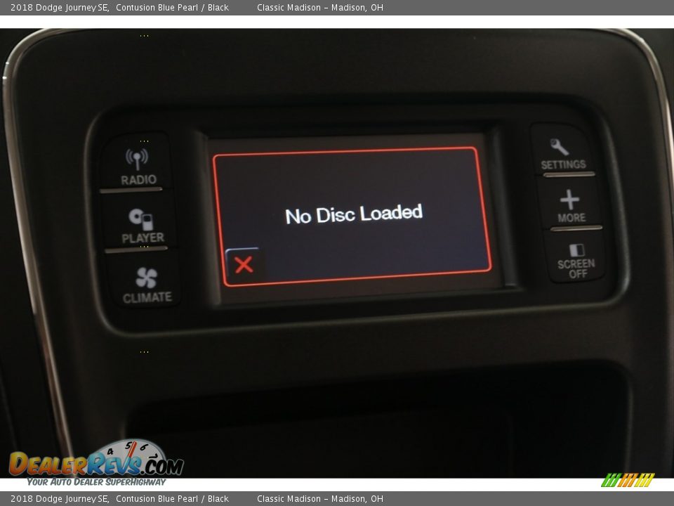2018 Dodge Journey SE Contusion Blue Pearl / Black Photo #11