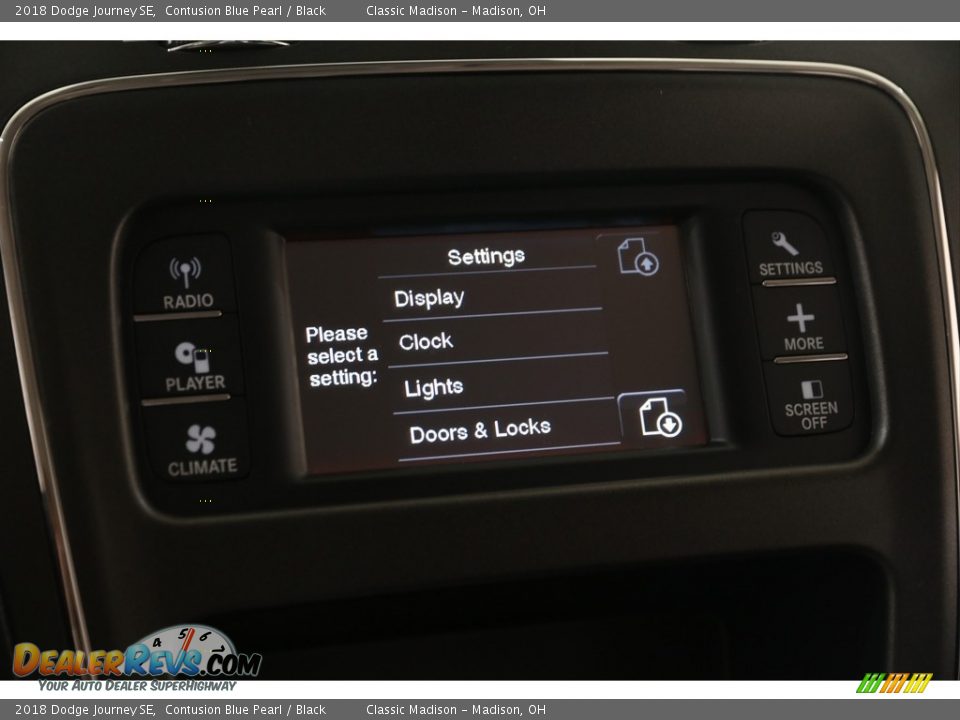 2018 Dodge Journey SE Contusion Blue Pearl / Black Photo #13