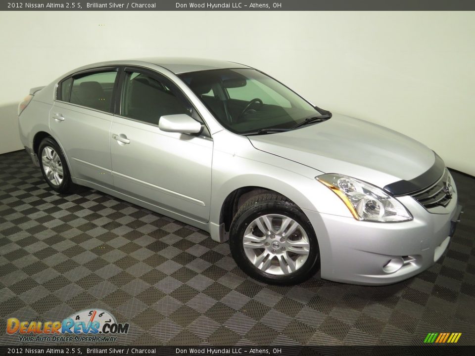 2012 Nissan Altima 2.5 S Brilliant Silver / Charcoal Photo #2