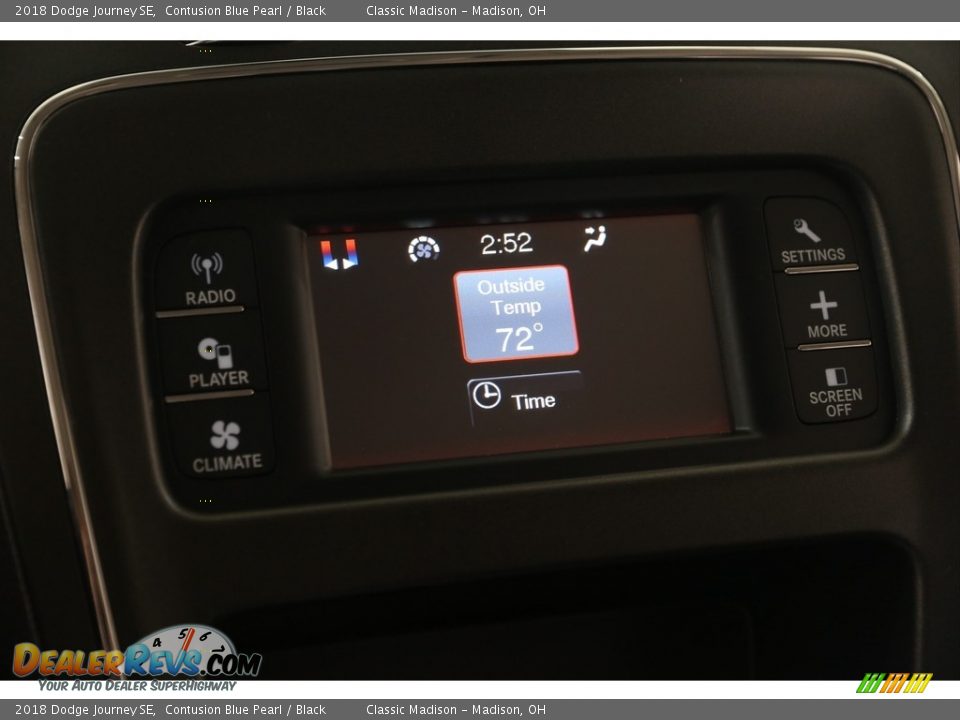 2018 Dodge Journey SE Contusion Blue Pearl / Black Photo #14