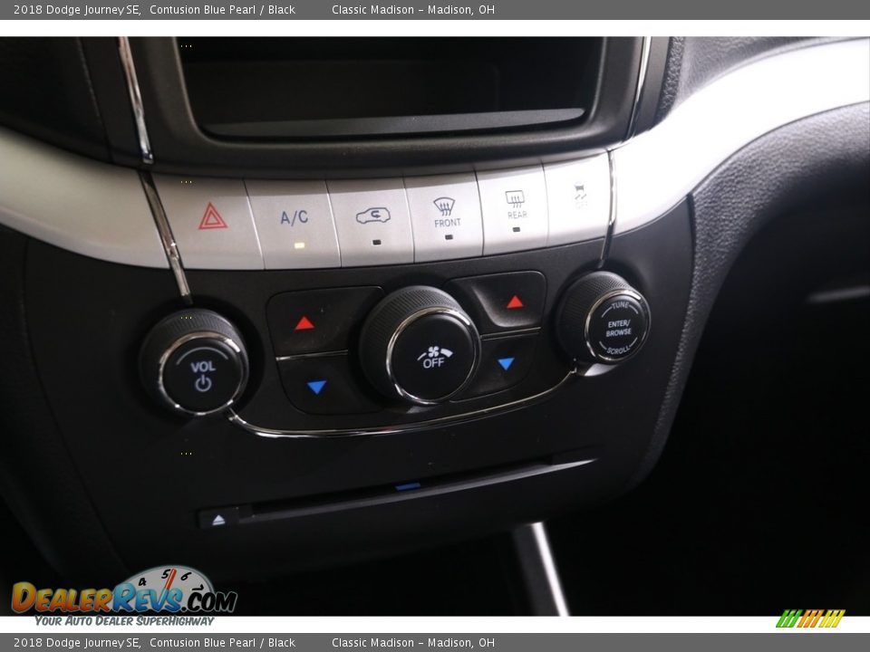 2018 Dodge Journey SE Contusion Blue Pearl / Black Photo #15