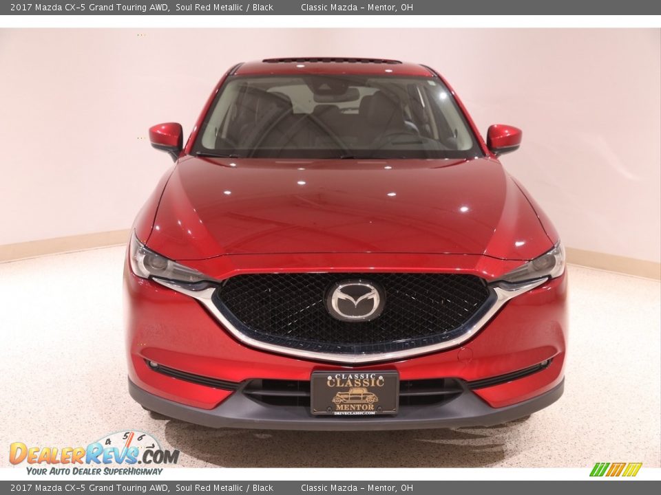2017 Mazda CX-5 Grand Touring AWD Soul Red Metallic / Black Photo #2