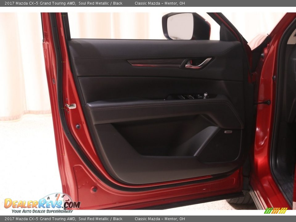 2017 Mazda CX-5 Grand Touring AWD Soul Red Metallic / Black Photo #4