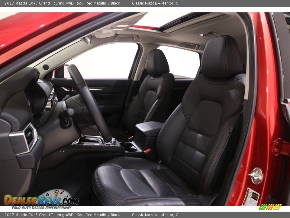 2017 Mazda CX-5 Grand Touring AWD Soul Red Metallic / Black Photo #5