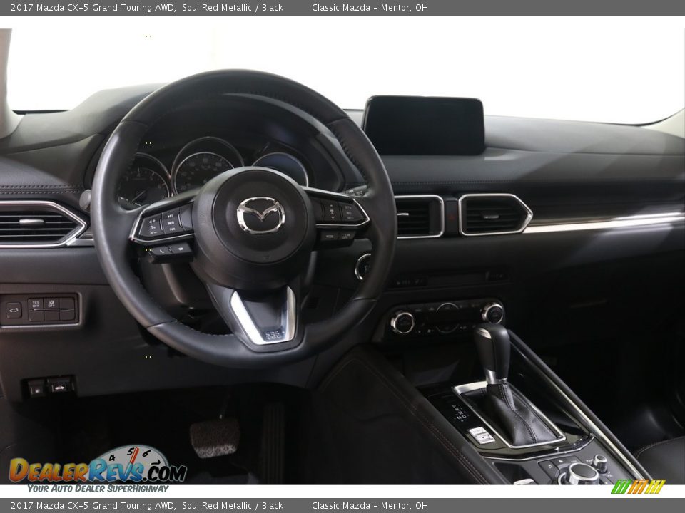 2017 Mazda CX-5 Grand Touring AWD Soul Red Metallic / Black Photo #6