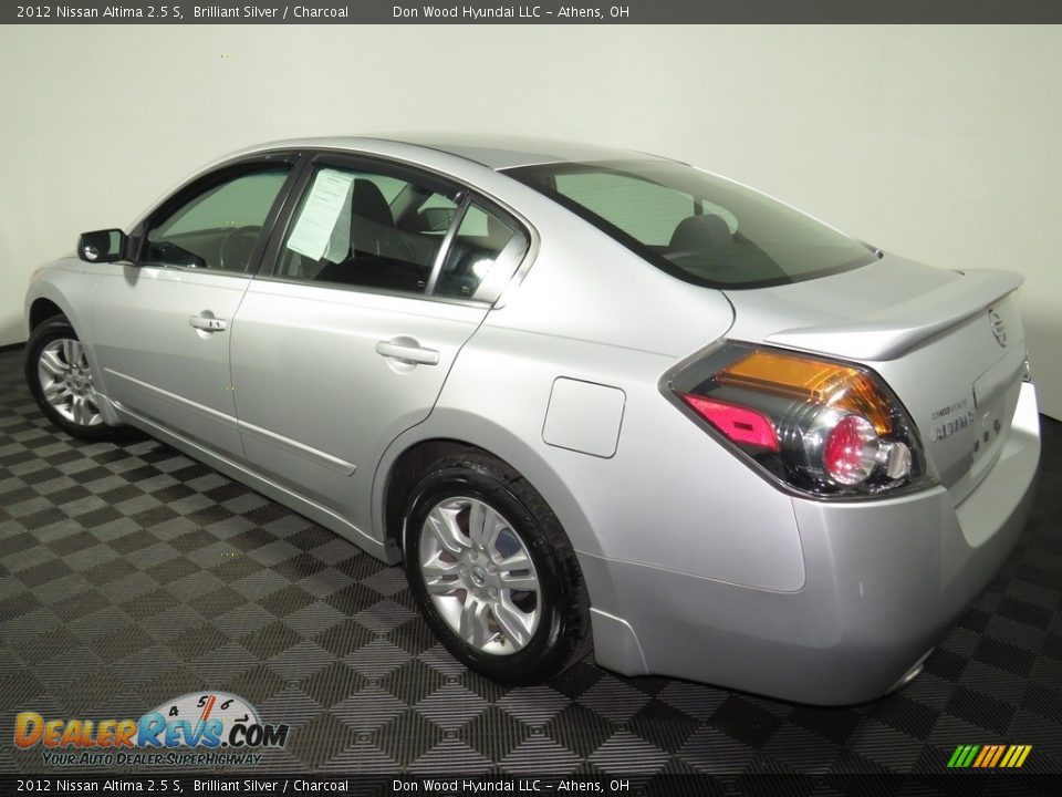 2012 Nissan Altima 2.5 S Brilliant Silver / Charcoal Photo #9