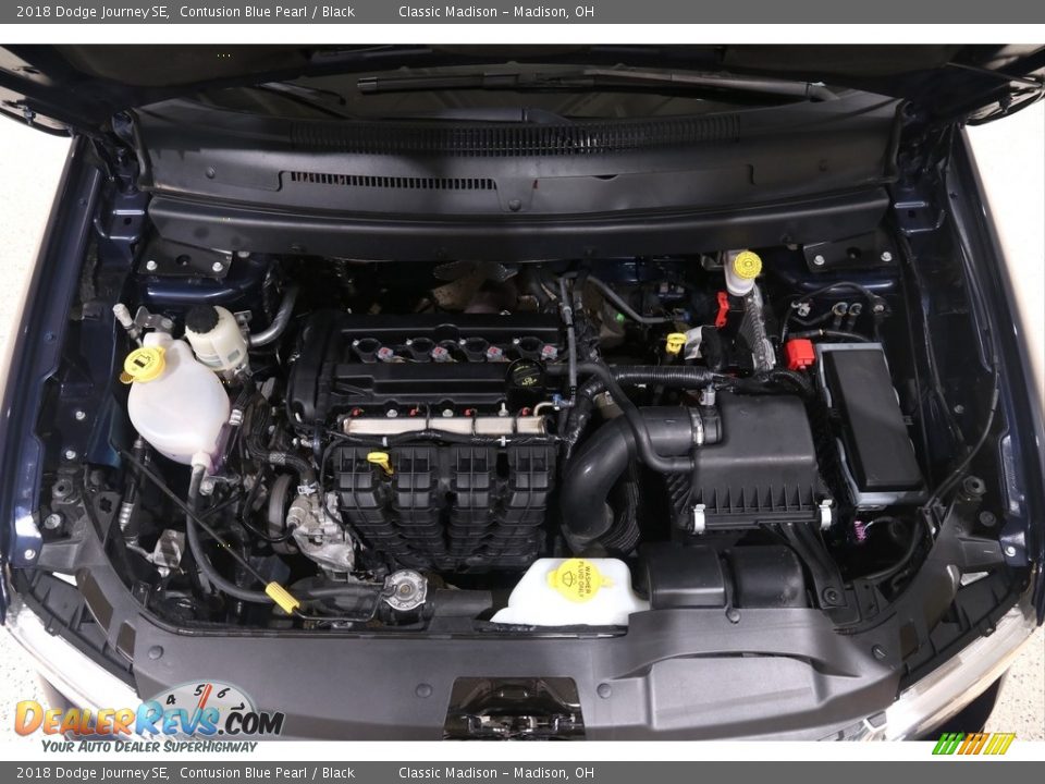 2018 Dodge Journey SE Contusion Blue Pearl / Black Photo #22