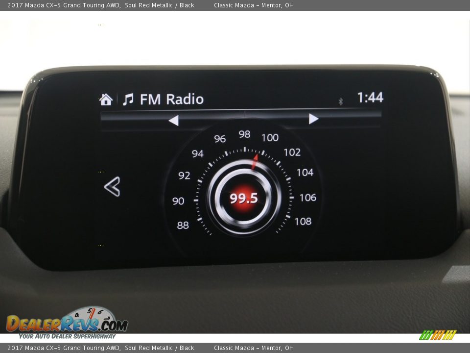 2017 Mazda CX-5 Grand Touring AWD Soul Red Metallic / Black Photo #10