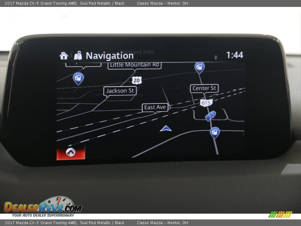 2017 Mazda CX-5 Grand Touring AWD Soul Red Metallic / Black Photo #11