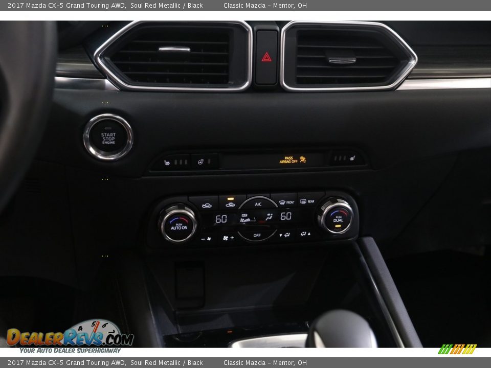 2017 Mazda CX-5 Grand Touring AWD Soul Red Metallic / Black Photo #12