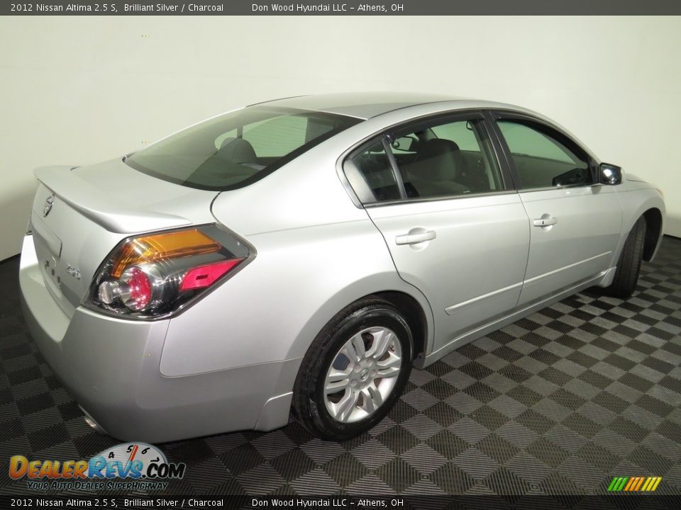 2012 Nissan Altima 2.5 S Brilliant Silver / Charcoal Photo #14