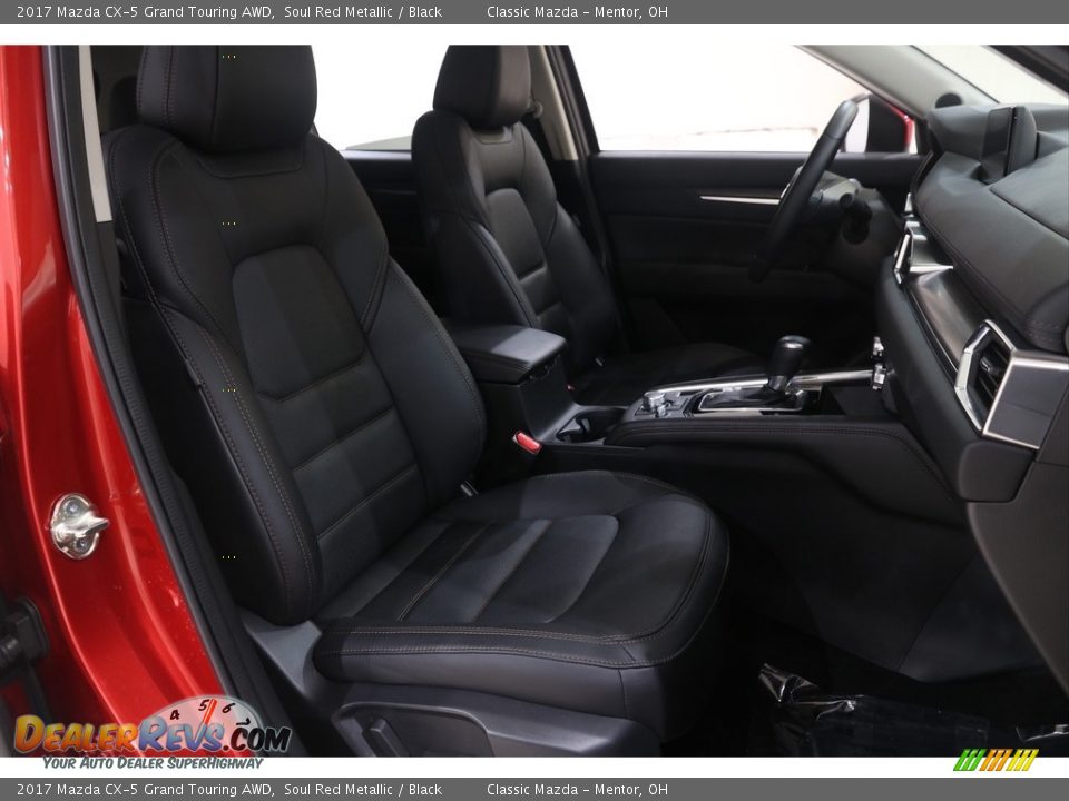 2017 Mazda CX-5 Grand Touring AWD Soul Red Metallic / Black Photo #14