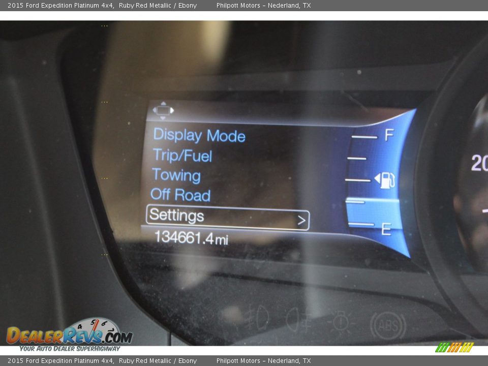 2015 Ford Expedition Platinum 4x4 Ruby Red Metallic / Ebony Photo #19
