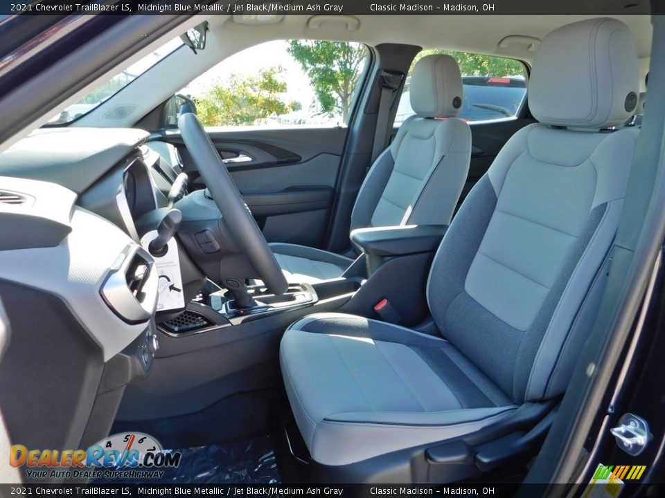 2021 Chevrolet TrailBlazer LS Midnight Blue Metallic / Jet Black/Medium Ash Gray Photo #2