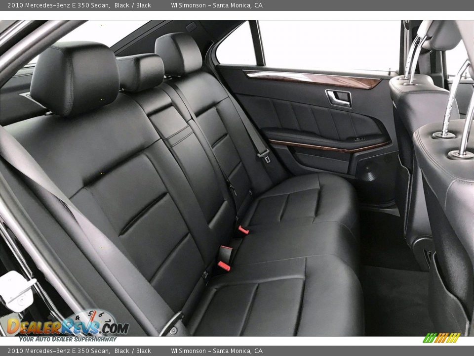 2010 Mercedes-Benz E 350 Sedan Black / Black Photo #13