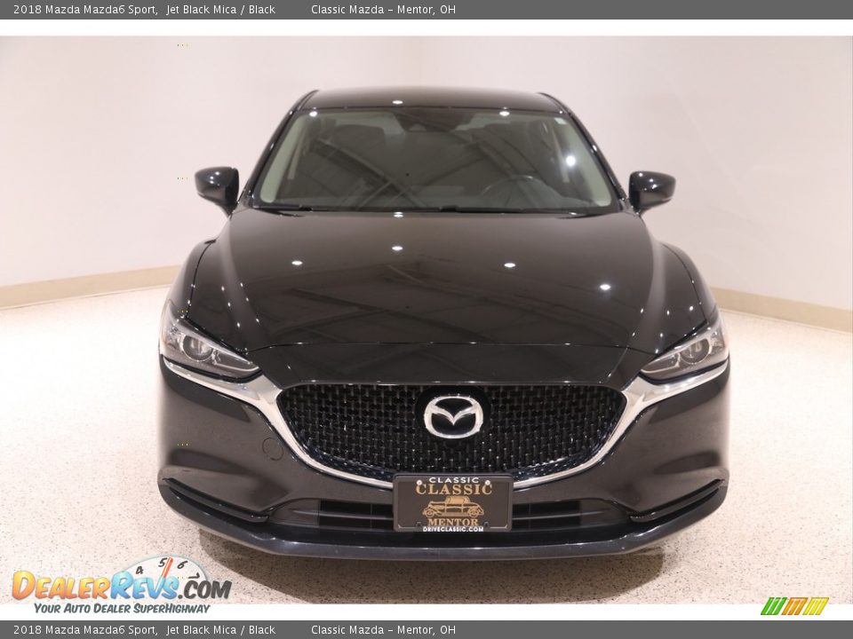 2018 Mazda Mazda6 Sport Jet Black Mica / Black Photo #2