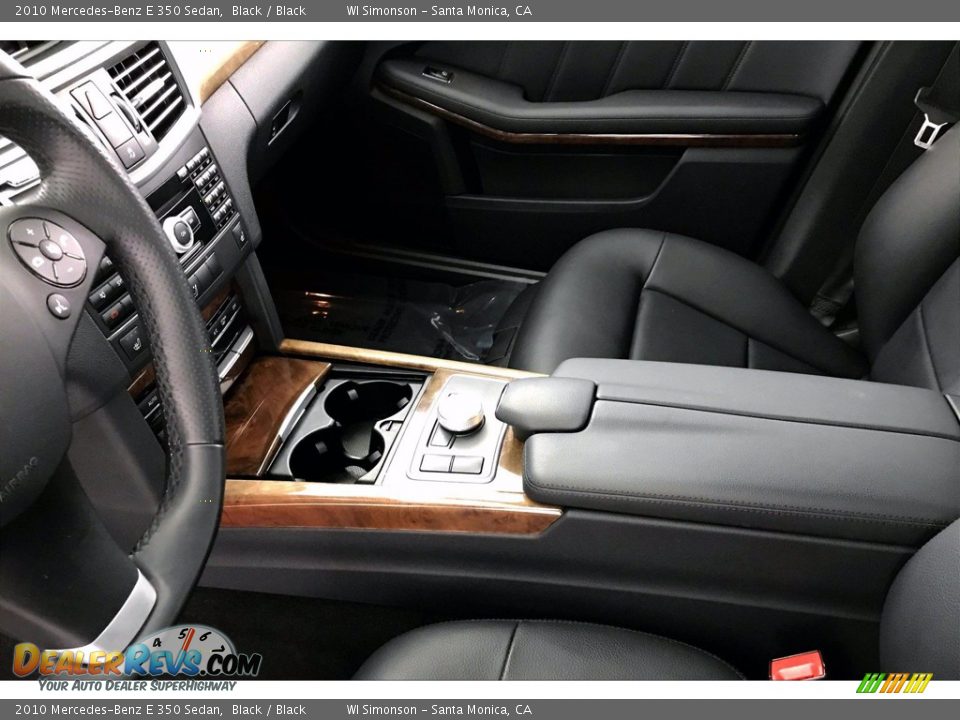 2010 Mercedes-Benz E 350 Sedan Black / Black Photo #23